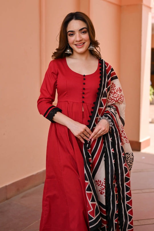 ARYAHI COTTON SUIT SET TRIO